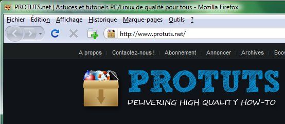 Capture décran - Mozilla Firefox, icône personnalisé en forme de renard Capture décran - Mozilla Firefox, icône personnalisé en forme de renard