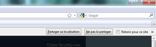 Capture décran - Firefox, la géolocalisation en action Capture décran - Firefox, la géolocalisation en action