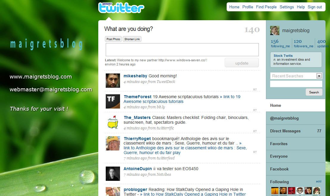 Capture décran - Power Twitter ou comment transformer Twitter en machine de tweets de combat ! Capture décran - Power Twitter ou comment transformer Twitter en machine de tweets de combat !
