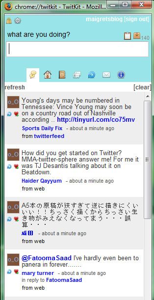 Capture décran - TwitKit en action ! Capture décran - TwitKit en action !