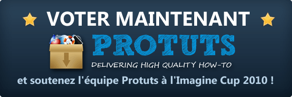 Soutenez Protuts à lImagine Cup 2010