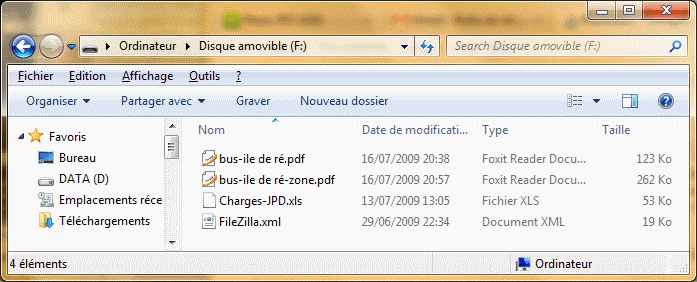 Capture décran - Explorateur Windows, liste de fichiers de tests Capture décran - Explorateur Windows, liste de fichiers de tests