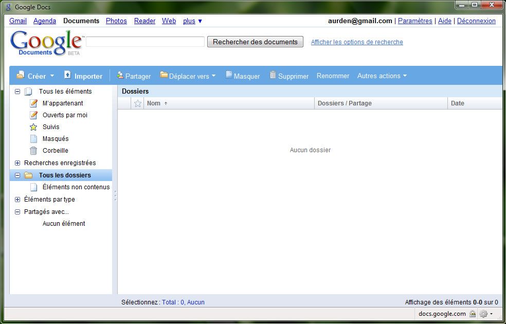 Capture décran - Mozilla Prism, utilisation de Google Docs Capture décran - Mozilla Prism, utilisation de Google Docs