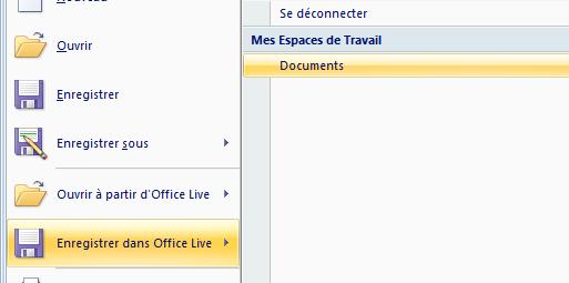 Capture d'écran - Office 2007, module d'enregistrement Live Capture d'écran - Office 2007, module d'enregistrement Live