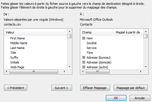 Capture décran - Assistant dimportation des contacts (5) Capture décran - Assistant dimportation des contacts (5)