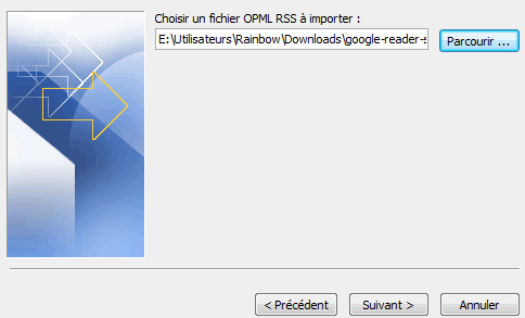 Capture décran - Assistant dimportation de vos flux RSS dans Outlook (2) Capture décran - Assistant dimportation de vos flux RSS dans Outlook (2)