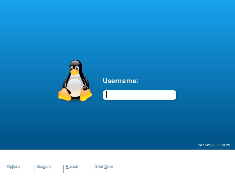 Capture décran - Thème GDM, Split Tux Capture décran - Thème GDM, Split Tux