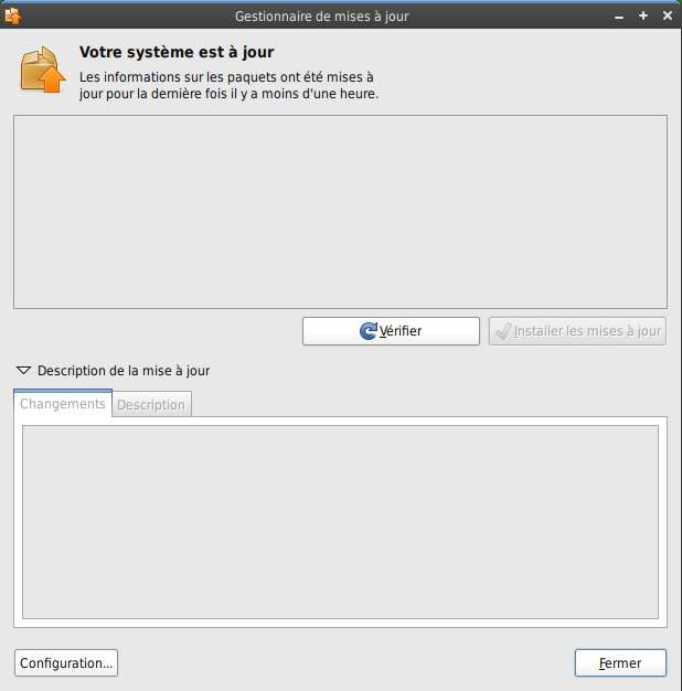 Capture décran - Gestionnaire de mises à jour sous Ubuntu Capture décran - Gestionnaire de mises à jour sous Ubuntu