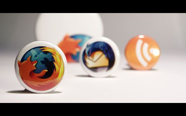 Fond décran - Mozilla pins Fond décran - Mozilla pins