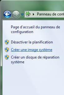 Capture décran - Module de sauvegarde et de restauration système Capture décran - Module de sauvegarde et de restauration système