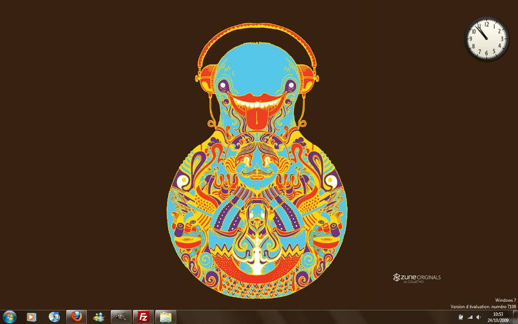 Capture décran - Thème Zune Elements pour Windows 7 Capture décran - Thème Zune Elements pour Windows 7