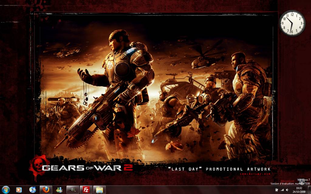 Capture décran - Thème Gears of War 2 pour Windows 7 Capture décran - Thème Gears of War 2 pour Windows 7