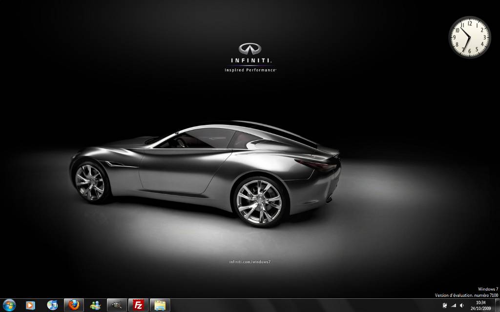 Capture décran - Thème Infiniti pour Windows 7 Capture décran - Thème Infiniti pour Windows 7