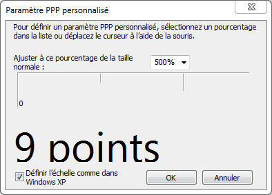 Capture décran - Fenêtre Paramètre PPP personnalisé Capture décran - Fenêtre Paramètre PPP personnalisé