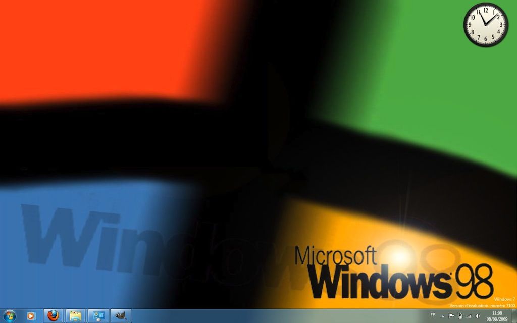 Capture décran - Thème Windows 98 pour Windows 7 Capture décran - Thème Windows 98 pour Windows 7