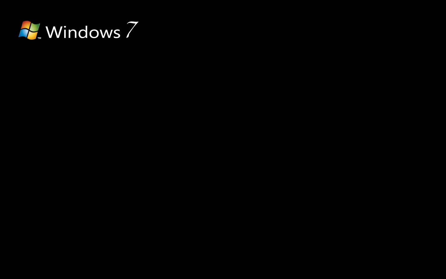 Capture d'écran - Ecran de veille de Windows Seven Capture d'écran - Ecran de veille de Windows Seven