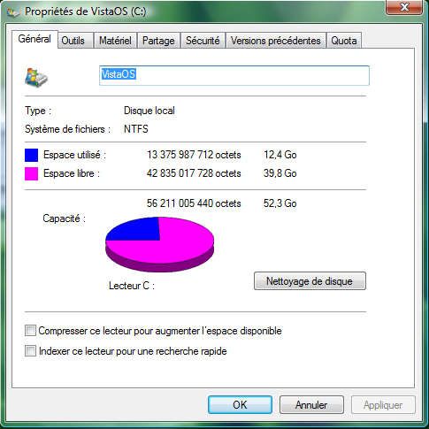 Capture décran - Arrêt de lindexation sur les différentes partitions Capture décran - Arrêt de lindexation sur les différentes partitions